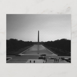 Antikes USA Washington Monument Postkarte