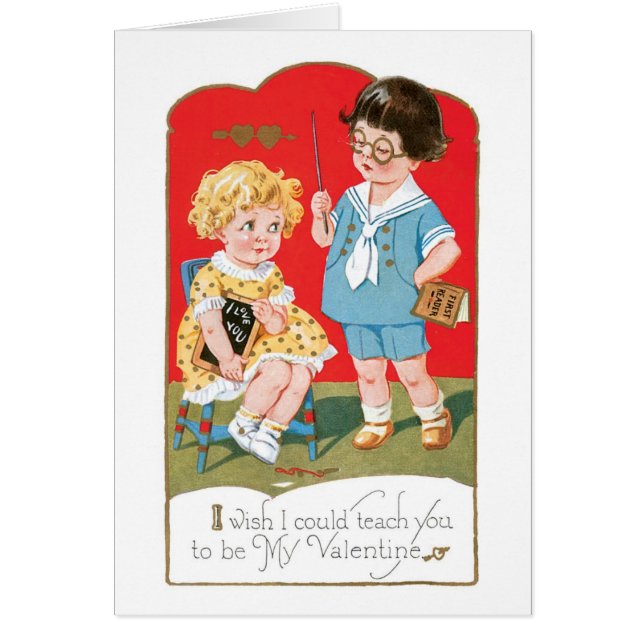 Antikes Valentine (Vorne)