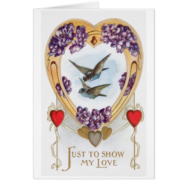 Antikes Valentine (Vorne)