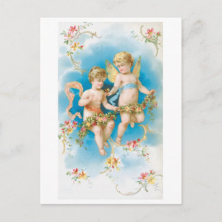 Antikes Valentine Feiertagspostkarte