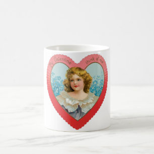 Antikes Valentine Kaffeetasse