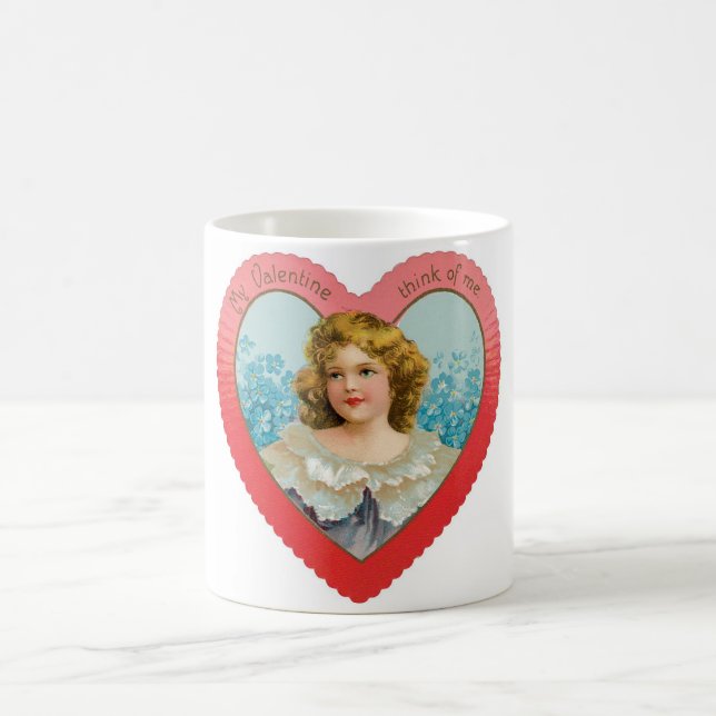 Antikes Valentine Kaffeetasse (Mittel)