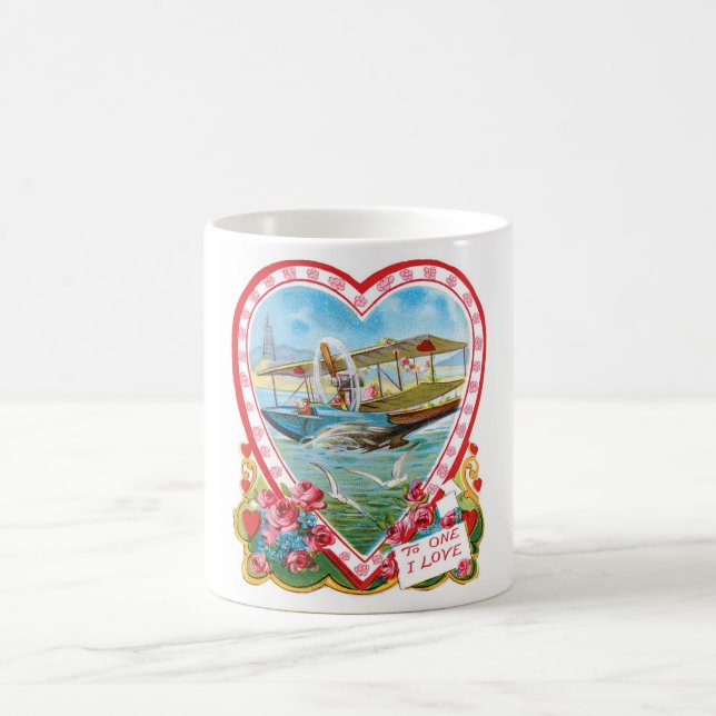 Antikes Valentine Kaffeetasse (Mittel)