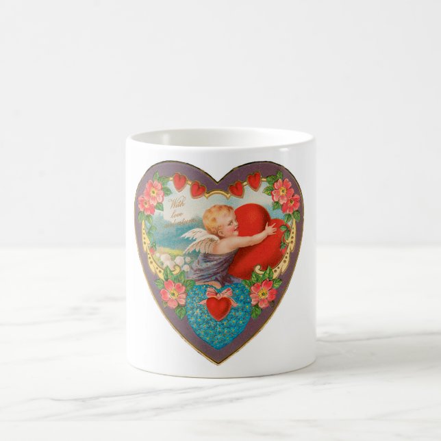 Antikes Valentine Kaffeetasse (Mittel)