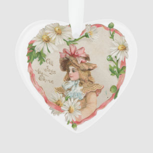 Antikes Valentine Ornament