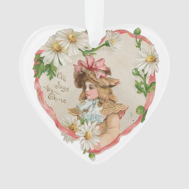 Antikes Valentine Ornament (Vorderseite)