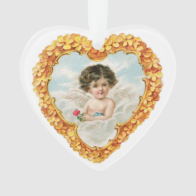 Antikes Valentine Ornament (Vorderseite)