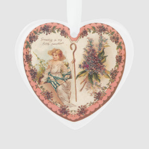 Antikes Valentine Ornament