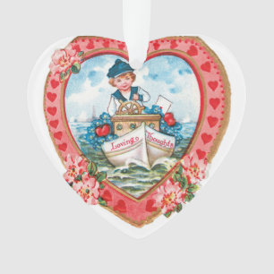 Antikes Valentine Ornament