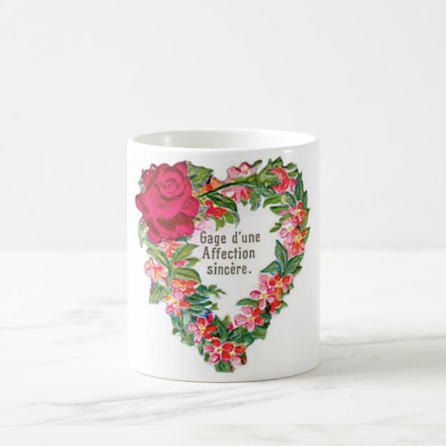 Antikes Valentine Tasse (Mittel)
