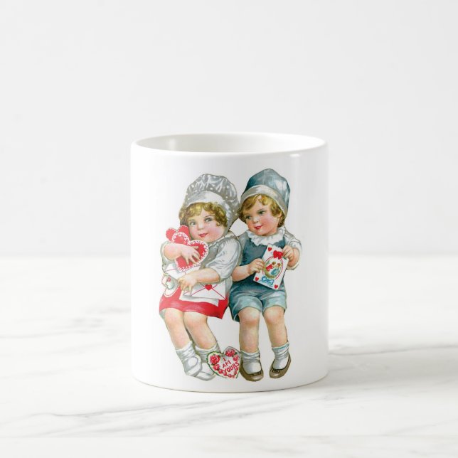 Antikes Valentine Tasse (Mittel)