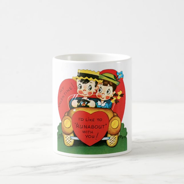 Antikes Valentine Tasse (Mittel)