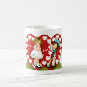 Antikes Valentine Tasse