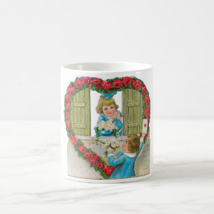 Antikes Valentinsgruß Tasse
