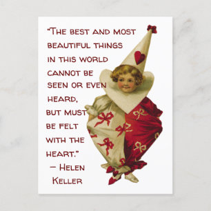 Antikes Valentinsgrußkarte Postkarte