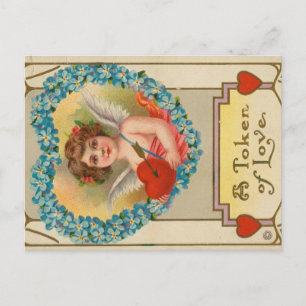 Antikes Valentinsgrußkarte, Stecher Litho Company, Postkarte