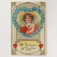 Antikes Valentinsgrußkarte, Stecher Litho Company,