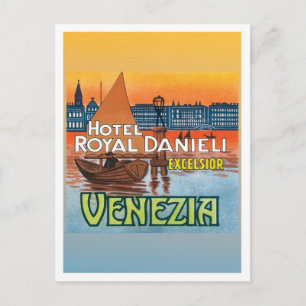 Antikes Venezia Italien Postkarte