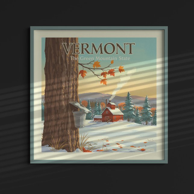Antikes Vermont Poster (Von Creator hochgeladen)