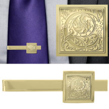 Antikes verziertes graviertes Initial C Monogramm