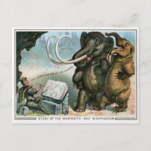 Antikes Viktorianisches Weihnachten Postkarte