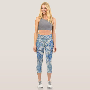 Antikes Vintages portugiesisches Fliesenmuster - A Capri Leggings