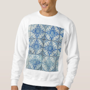 Antikes Vintages portugiesisches Fliesenmuster - A Sweatshirt