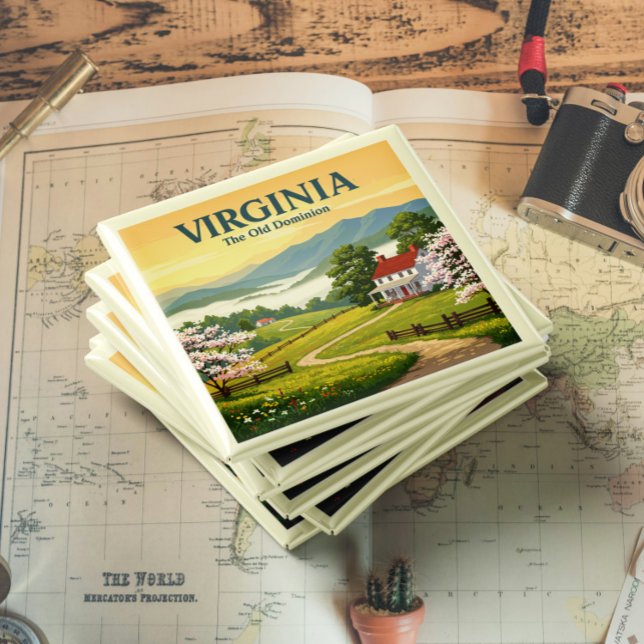 Antikes Virginia Magnet (Von Creator hochgeladen)