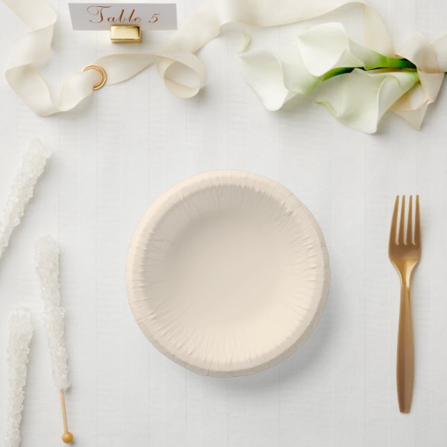 Antikes Weiß Pappteller (Hochzeit)