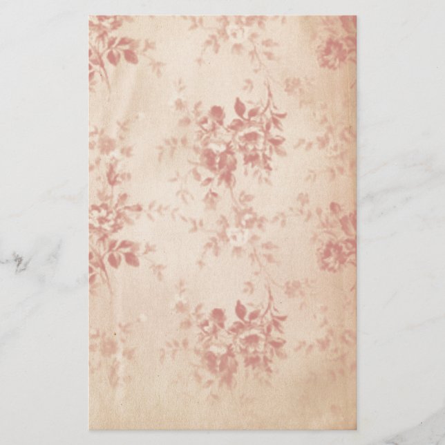 Antikes Wiedergabe-Briefpapier Briefpapier (Vorderseite)