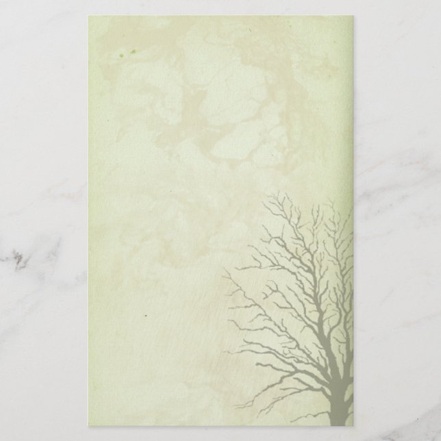 Antikes Wiedergabe-Briefpapier Briefpapier (Vorderseite)