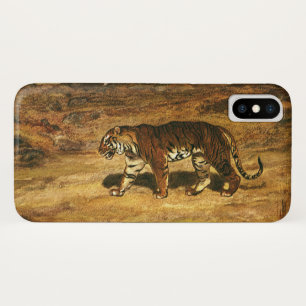 Antikes Wildtier, Bengal-Tiger durchstreift Ebenen Case-Mate iPhone Hülle