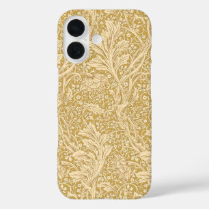 Antikes William Morris Arcadia Gold Nahtlos iPhone 16 Hülle
