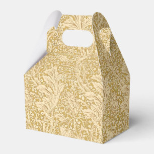 Antikes William Morris Arcadia Gold Nahtlos Geschenkschachtel