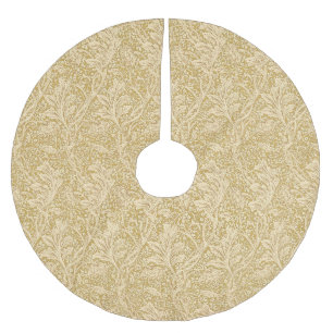 Antikes William Morris Arcadia Gold Nahtlos Polyester Weihnachtsbaumdecke