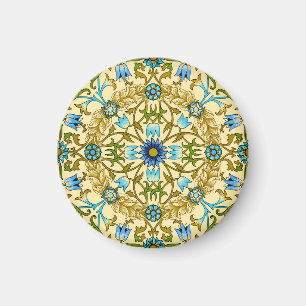 Antikes William Morris Blaues Gänseblümchen Blumen Magnet