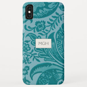 Antikes William Morris Teal Grün Botanisch Case-Mate iPhone Hülle