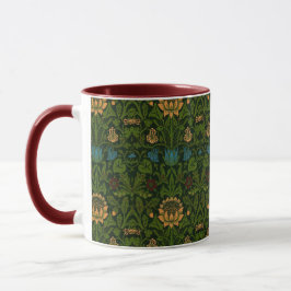 Antikes William Morris Violett und Columbine Tasse