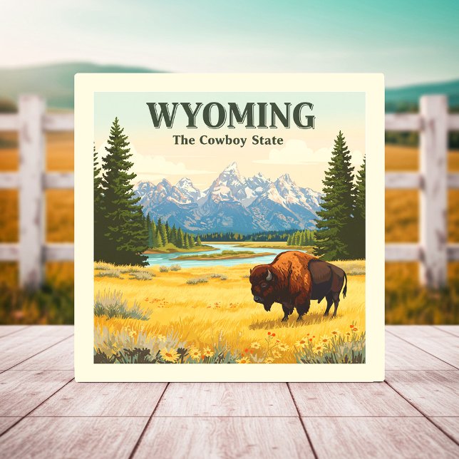 Antikes Wyoming Fliese (Von Creator hochgeladen)
