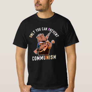 Antikommunismus Kapitalismus Antisozialist T-Shirt