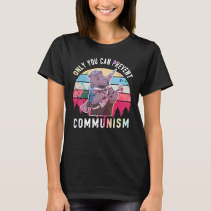 Antikommunismus Kapitalismus Antisozialist T-Shirt