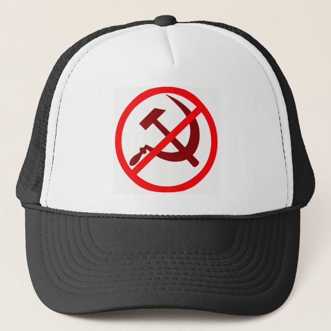 antikommunistisch truckerkappe (Vorderseite)