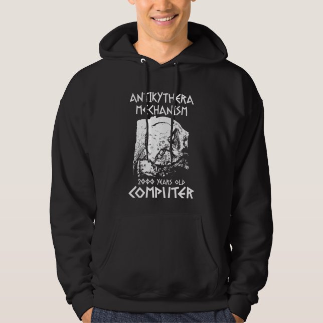 Antikythera-Mechanismus antiker griechischer Compu Hoodie (Vorderseite)