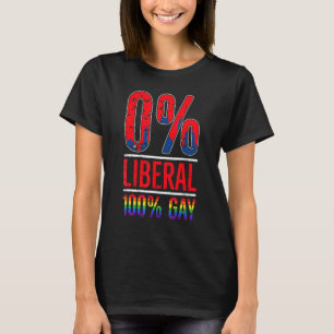 Antiliberale LGBT Gay Cool Pro Republikaner T-Shirt