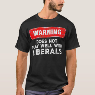 Antiliberale Republikaner spielen mit Li nicht gut T-Shirt