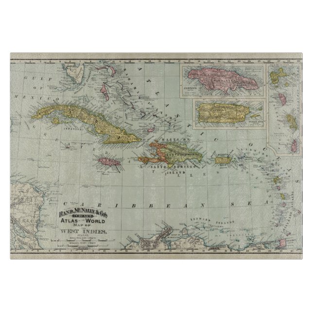 Antillen 11 schneidebrett (Vorderseite)