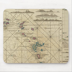 Antillen, Charibbee-Inseln Mousepad