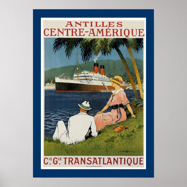 Antilles Center Amerique Poster (Vorne)