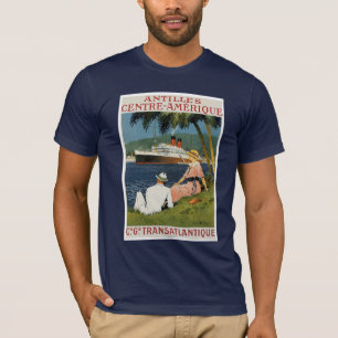 Antilles Centre-Amerique French Line T-Shirt