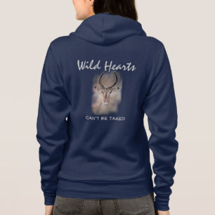 Antilopen-Jacke Hoodie